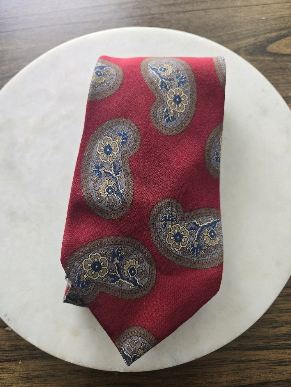 Vintage Woodward Men's Tie Floral Print